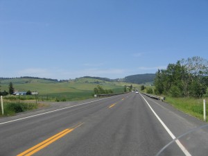 US Highway 95 South of Moscow US Highway 95 South of Moscow
